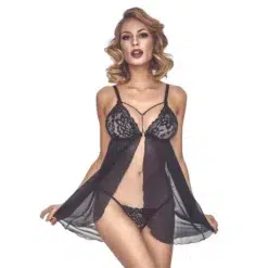 Anais Maya Chemise Black