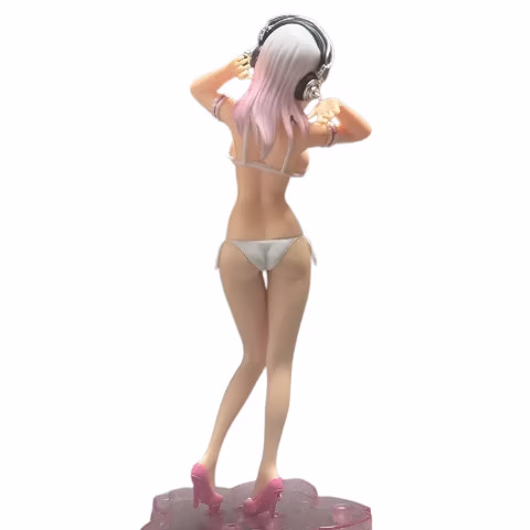 Anime Girl With Headphones Figurine - Image 2