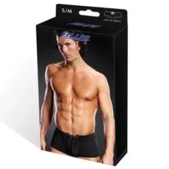 BlueLine Men's Lace-Up Trunk - Black - S/M