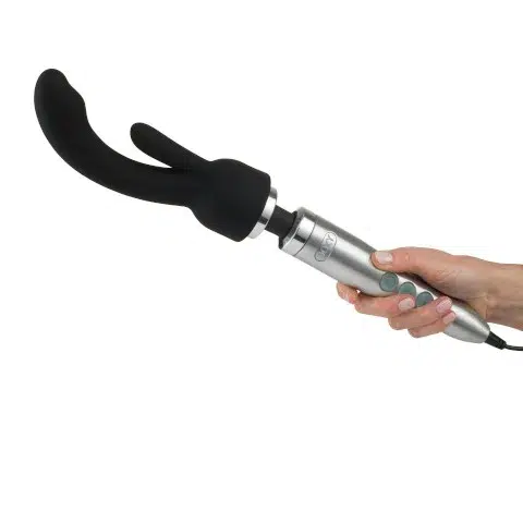 Doxy Rabbit Massager Attachment on wand