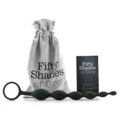 Fifty Shades of Grey Pleasure Intensified Anal Beads with pouch