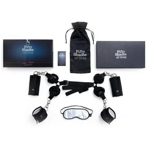 Fifty Shades Under Bed Restraints Kit Hard Limit
