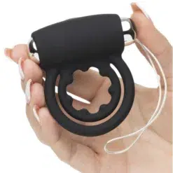 Fifty Shades of Grey Relentless Vibrations Remote Love Ring in hand