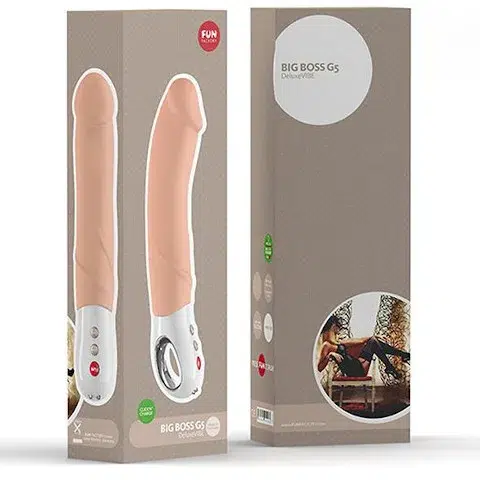 Fun Factory Big Boss G5 Vibrator - Nude
