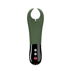 Fun Factory Manta Vibrating Stroker - Moss Green