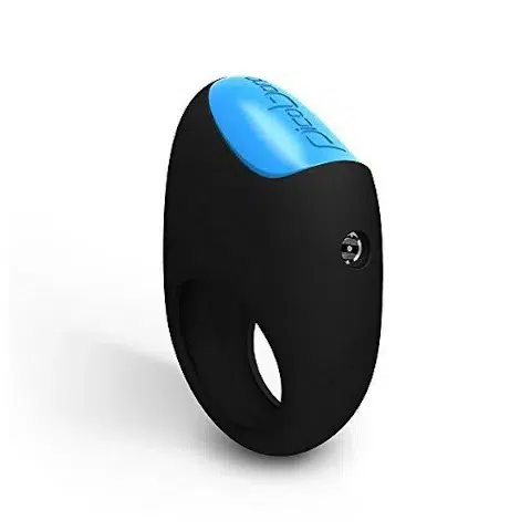 Picobong Lifeguard Remoji Ring Vibrator - Black