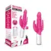 Rabbit Essentials Slim Realistic Double Penetration - Pink
