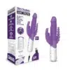 Rabbit Essentials Slim Realistic Double Penetration - Purple