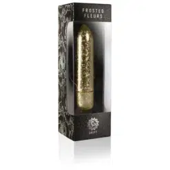 Rocks-Off Frosted Fleurs Drift Vibrator in Packaging