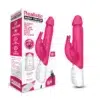 Rabbit Essentials Realistic with Throbbing Shaft - Pink