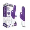 Rabbit Essentials Thrusting Rabbit Vibrator with Throbbing Shaft - Purple