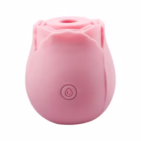 Happy Meeting Rose Massager Dark Pink