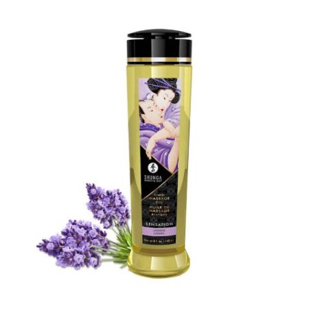 Shunga Massage Oil - Sensation Lavender - 240ml