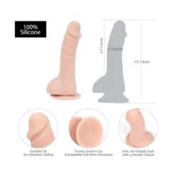 Swan Addiction Brad - 7.5" Dildo - Image 3