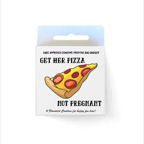 Bad Badger Get Pizza - 4 Pack