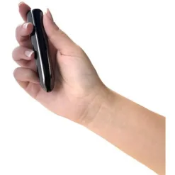 Swan Bullet Point Vibrator - Black - Size