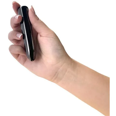 Swan Bullet Point Vibrator - Black - Size