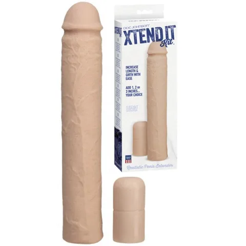 Doc Johnson Xtend It Penis Sleeve - Flesh