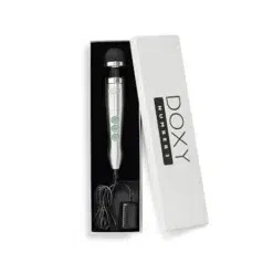 Doxy Die Cast 3 Brushed Aluminium Personal Massager with Packaging