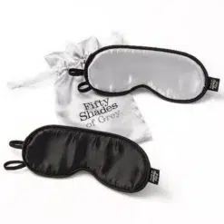 Fifty Shades of Grey No Peeking Soft Twin Blindfold Set - Image 2