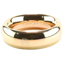 Fifty Shades Freed I Want You Now Steel Love Ring