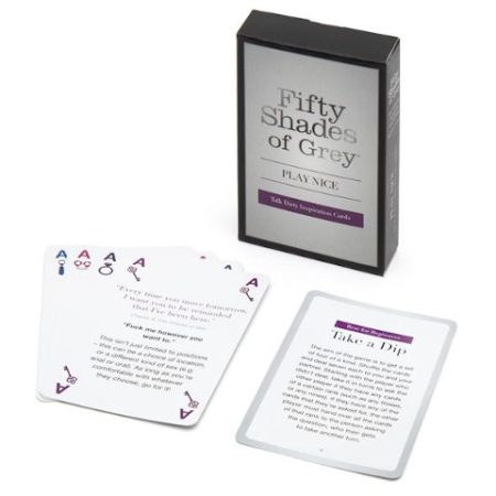 Fifty Shades Play Nice Talk Dirty Card Game
