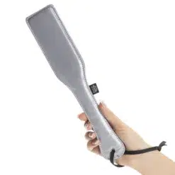 Fifty Shades of Grey Twitchy Palm Spanking Paddle in hand