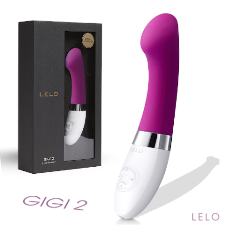 Lelo Gigi 2 G-Spot Vibrator - Deep Rose