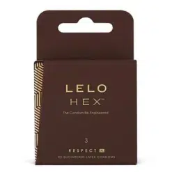Lelo Hex Respect XL Condoms 3 Pack