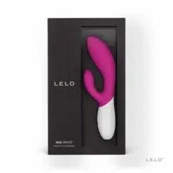 Lelo Ina Wave Rabbit Vibrator Cerise in Packaging