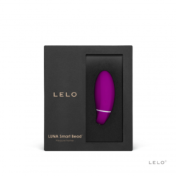 Lelo Luna Smart Beads Deep Rose in Packaging