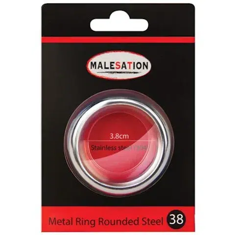 Malesation Metal Rounded Steel Ring 38mm - Image 2