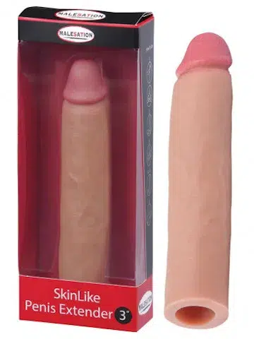 Malesation SkinLike Penis Extender 3" with Packaging