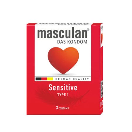 Masculan Sensitive Condoms 3 Pack