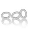Oxballs Willy Rings 3 Pack - Clear