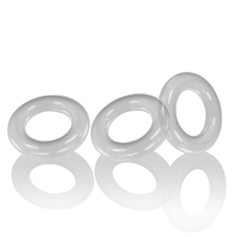 Oxballs Willy Rings 3 Pack - Clear
