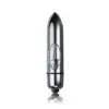 Rocks-Off RO-80mm Bullet 1 Speed - Silver Vibrator