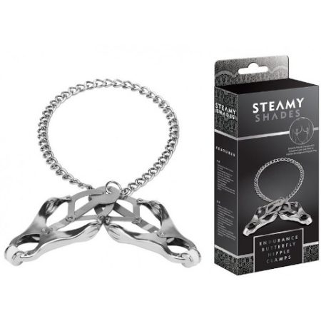 Steamy Shades Endurance Butterfly Nipple Clamps