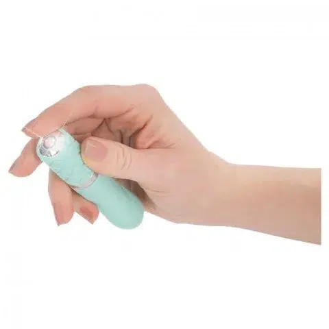 Swan Pillow Talk Flirty Teal Button