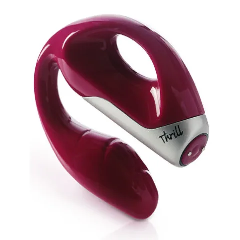 We-Vibe Thrill Rechargeable Clitoral and G-Spot Vibrator - Ruby
