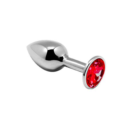 Adrien Lastic Alive Metal Anal Plug Small - Red