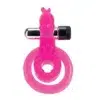 Seven Creations Cock and Ball Harness Rabbit - Pink