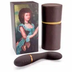 Coco De Mer Georgiana G-spot Vibrator with travel and storage case