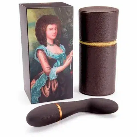Coco De Mer Georgiana G-spot Vibrator with travel and storage case
