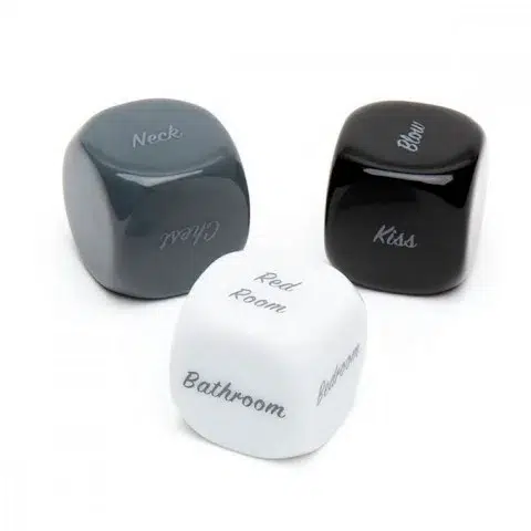 Fifty Shades Play Nice Role Play Dice