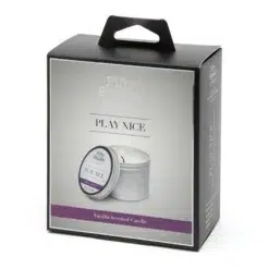 Fifty Shades Play Nice Vanilla Candle 90g - Packaging