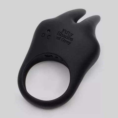 Fifty Shades Sensation Rechargeable Vibrating Rabbit Ring