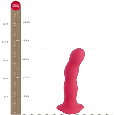 Fun Factory Bouncer Dildo - Red - Size
