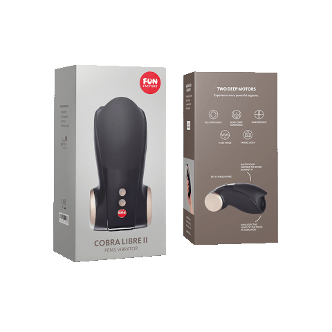 Fun Factory Cobra Libre II - Black - Packaging