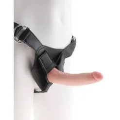 King Cock Strap-On Harness with 7 Inch Cock - Light